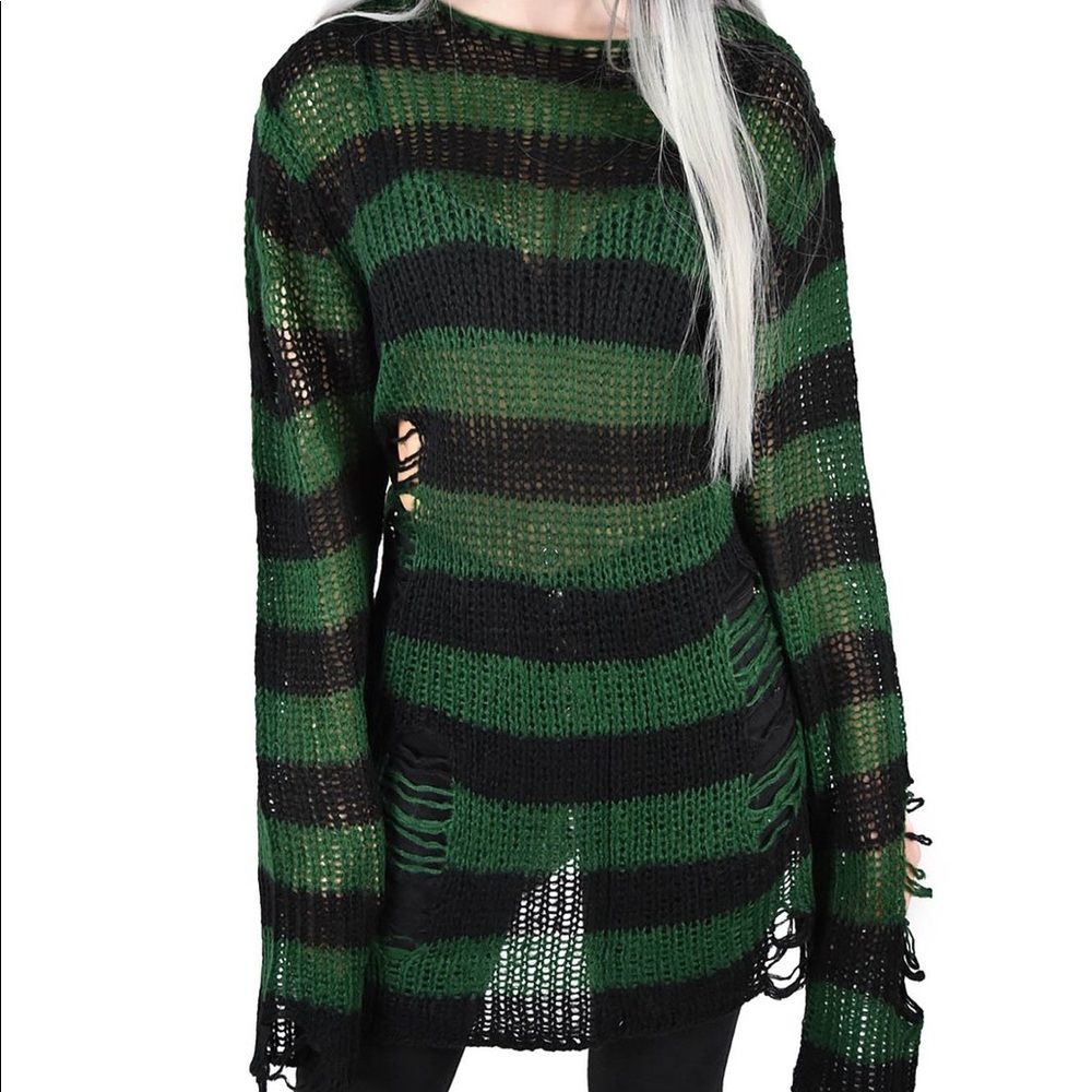 KILLSTAR ABSINTHE KNIT SWEATER